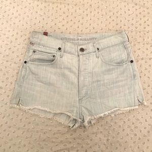 Citizens of Humanity Jean Shorts
